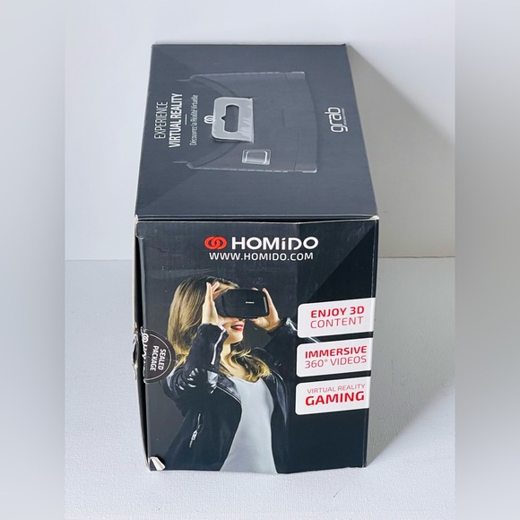 HOMiDO Grab Virtual Reality Headset for Smartphones/iPhones. VR 3D Games/movies - Picture 5 of 12
